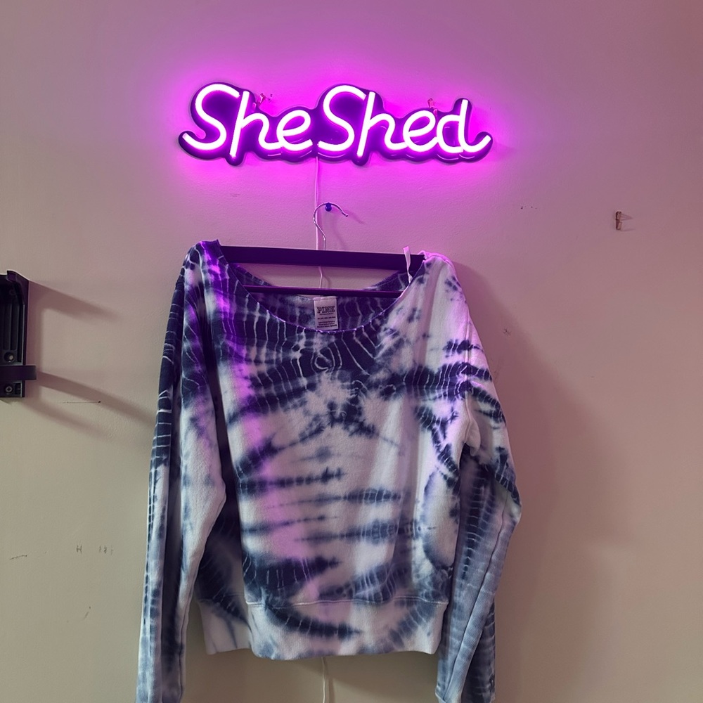 Tie-Dye Long Sleeve Top